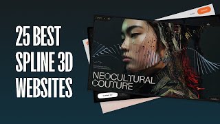 25 Best Spline 3D Website Examples [upl. by Namref]