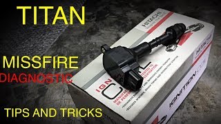 Nissan Titan Ignition Coil Replacement  Diagnostic Tips and Tricks [upl. by Photina]