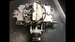 Autolite 4100 4V carburetor overhaul part 2 assembling amp adjusting [upl. by Lukey]