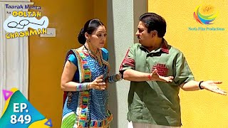 Taarak Mehta Ka Ooltah Chashmah  Episode 849  Full Episode [upl. by Michaele]