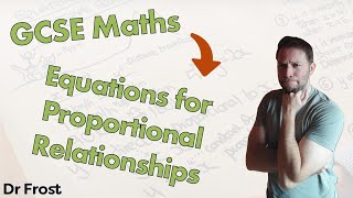 Equations for Proportional Relationships  GCSE [upl. by Halverson350]