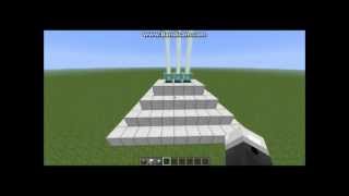 Minecraft  How to Put Multiple Beacons on One BeaconTower [upl. by Reames735]