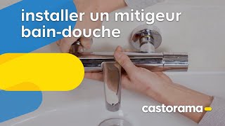 Comment installer un mitigeur bain douche  Castorama [upl. by Ahsital]