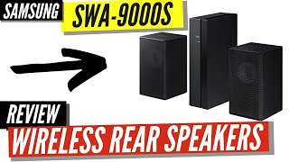 Samsung SWA9000s Wireless Rear Speaker Kit Review [upl. by Daggett331]