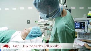 Fußoperation des Hallux Valgus [upl. by Piggy7]