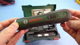 Bosch Go Pushdrive 36v Rechargeable Cordless Screwdriver Hands on Review [upl. by Clift109]