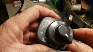 Kubota BX Light Switch Disassembly [upl. by Artina]