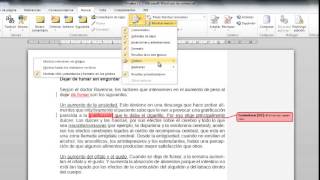 Tutorial Control de cambios de Word [upl. by Bratton502]