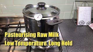 How to Pasteurise Raw Milk at Home for Cheese Making [upl. by Thaine30]