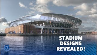 REVEALED EVERTONS NEW STADIUM DESIGN PLANS [upl. by Berneta702]