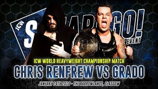 Full Match  Chris Renfrew vs Grado  ICW World Heavyweight Championship [upl. by Deeraf]