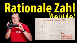 Rationale Zahl  Was ist das  Lehrerschmidt [upl. by Pimbley]