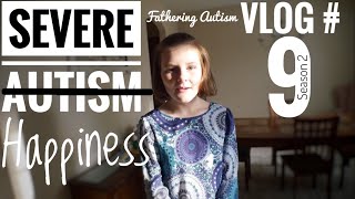 Severely Autistic And Happy  Fathering Autism Vlog 9 [upl. by Ynafit]