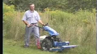 Mowing Attachments for BCS TwoWheel Tractors [upl. by Steen685]