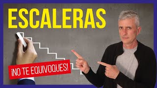 📏👌Medidas de ESCALERAS Interiores  💪 Claves del Diseño de una Escalera [upl. by Dyanna]