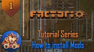 Factorio Tutorials 1 How to Install Mods [upl. by Llekcm]