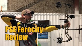 PSE Ferocity Hunting Bow Review [upl. by Sparhawk680]