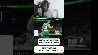 CELTICS VS PELICANS JAN 12TH HIGHLIGHTS [upl. by Sprague790]