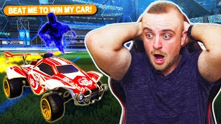 BEAT ME TO WIN MY ENTIRE CAR PRESET IN ROCKET LEAGUE [upl. by Ataner743]