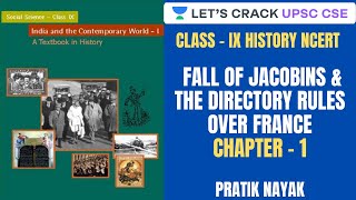 L6 French Revolution Fall of Jacobins amp the Directory Rules over France  Class 9 History NCERT [upl. by Akisey786]