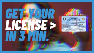 How To Get Your Boating License in the USA in 3 MINUTES [upl. by Arah]