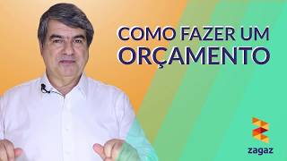 Como fazer um orçamento  PROJETO [upl. by Refotsirc]