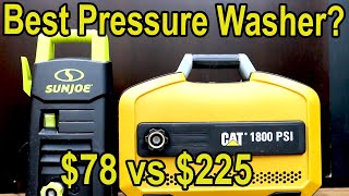 Best Pressure Washer ELECTRIC Ryobi vs Karcher Stanley Sun Joe WEN CAT amp WORX [upl. by Gavrah]