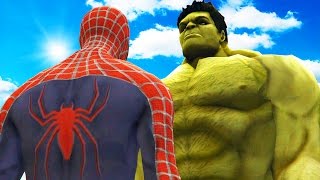 BIG HULK VS SPIDERMAN  THE INCREDIBLE HULK VS SPIDERMAN 2002 [upl. by Sabina]