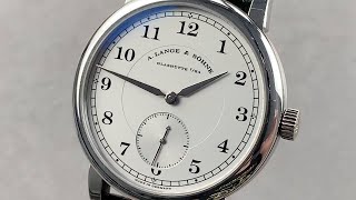 A Lange amp Sohne 1815 Limited Edition 233025 A Lange amp Sohne Watch Review [upl. by Grantley]