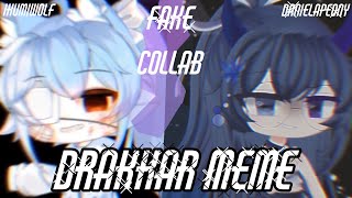 Drakkar Meme  GachaClub  Fake Collab With IkumiWolf [upl. by Aron676]