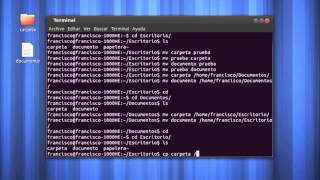 Copiar mover renombrar y eliminar desde la terminal de Ubuntu [upl. by Wendt47]