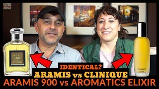 Aramis 900 vs Clinique Aromatics Elixir Fragrance Review  Perfumer Bernard Chant Discussion wDalya [upl. by Andrews362]