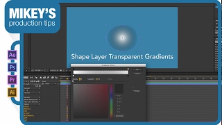 After Effect Quick Tip shape layer transparency gradients [upl. by Ylevol291]