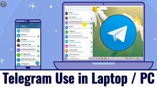 Telegram for PC  How to Use Telegram on Laptop or Computer in Hindi  Humsafar Tech [upl. by Alicsirp]