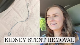 Kidney Stent Removal  Lets Talk IBD [upl. by Anafetse]