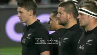 New Zeland All Blacks Haka  Kapa O Pango  Lyrics  Translation [upl. by Hootman]