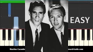 How To Play Unchained Melody  Easy Piano Tutorial  Righteous Brothers [upl. by Tacy]