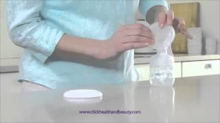 Philips AVENT Comfort Manual Breast Pump How to assemble [upl. by Zehcnas352]