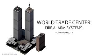 World Trade Center  Fire Alarm Sounds WTC 124567 [upl. by Kaine976]