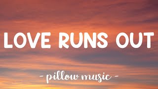 Love Runs Out  OneRepublic Lyrics 🎵 [upl. by Ecniuq]