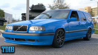 BIG TURBO Volvo 850R Wagon Review Grandmas 5 Cylinder Fury [upl. by Pompea]