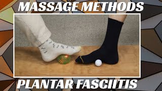 Different Options and Methods to Massage Your Plantar Fasciitis Away [upl. by Schram]