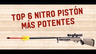 TOP 6 CARABINAS NITRO PISTON MUY POTENTES [upl. by Kelci]