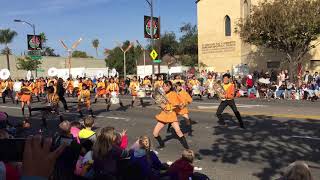 Rose Parade 2018 Japan Kyoto Tachibana Senior High School Green Band [upl. by Corrinne]