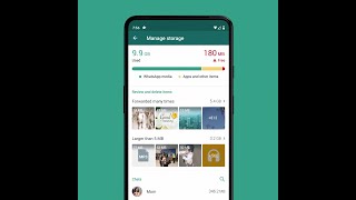 How to Manage Storage  WhatsApp [upl. by Eiuqcaj]