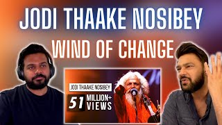 JODI THAAKE NOSIBEY  TAPOSH FEAT CHISHTY BAUL  OMZ WIND OF CHANGE  🔥 Reaction amp Review 🔥 [upl. by Sitoiganap]