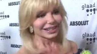 Loni Anderson Red Carpet Interview at GLAAD Media Awards [upl. by Oimetra]