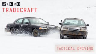 Pro Driver Shows Off Tactical Driving Techniques  Tradecraft  WIRED [upl. by Borszcz]