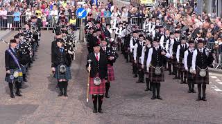 Massed Pipes and Drums  Scotland The Brave [upl. by Berlyn]