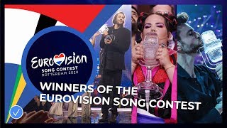 The winners of the Eurovision Song Contest [upl. by Rostand282]